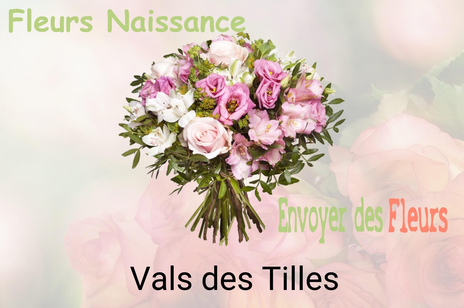Bouquet de fleurs de naissance livré à Vals-des-Tilles