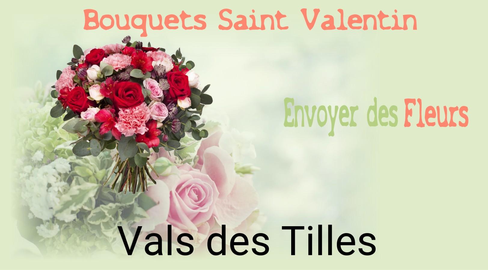 Roses de Saint-Valentin livrées à Vals-des-Tilles